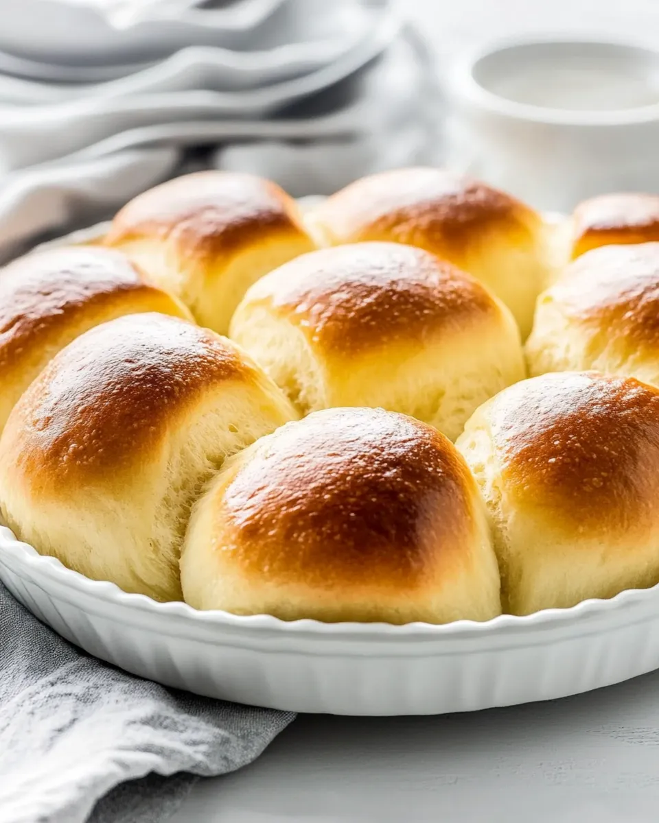 Homemade Quick Yeast Dinner Rolls photo