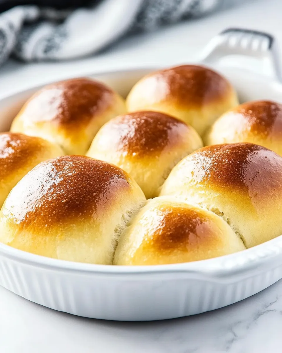 Easy Quick Yeast Dinner Rolls recipe photo