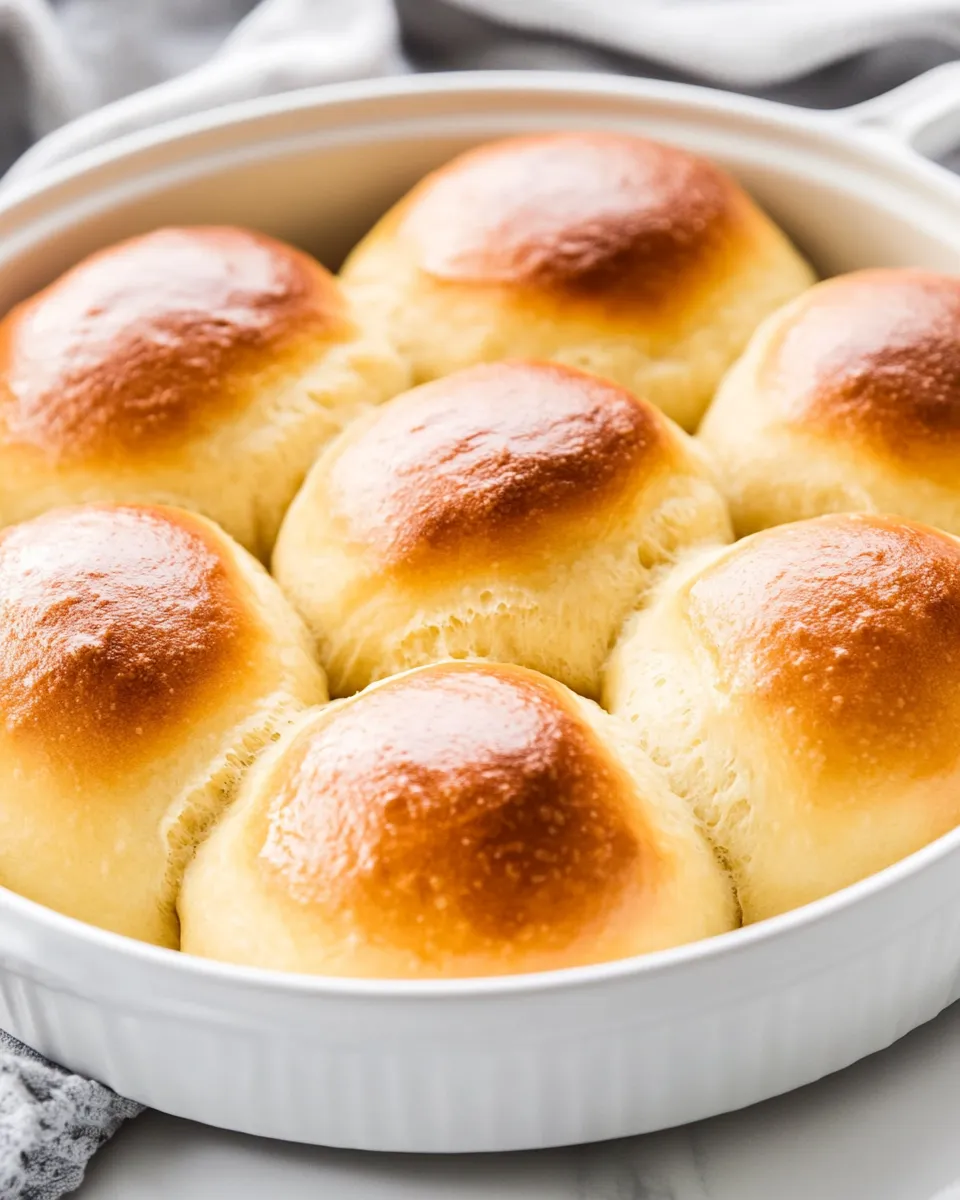 Delicious Quick Yeast Dinner Rolls shot