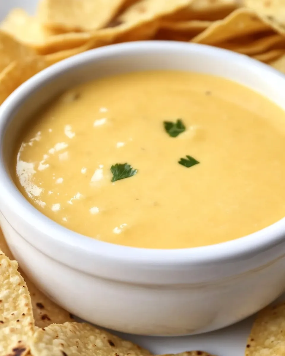 Easy Quick and Easy Nacho Cheese Recipe shot