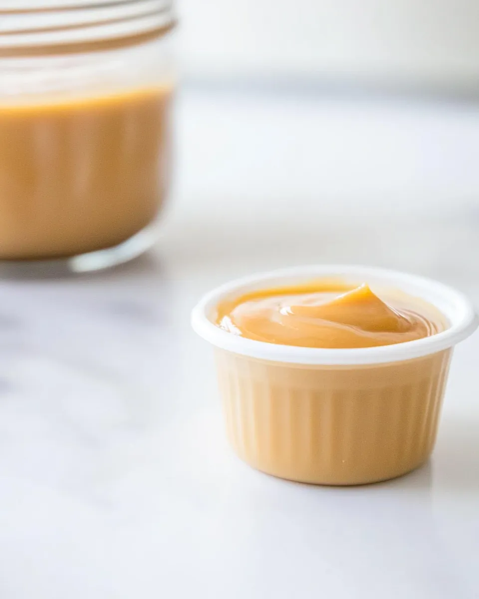Delicious Quicker Dulce De Leche shot