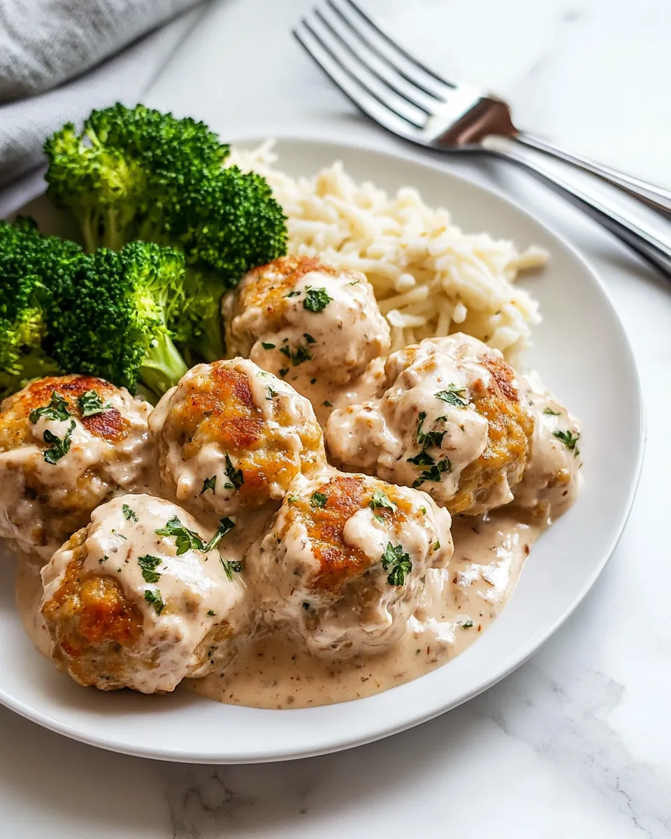 Classic Ranch Chicken Meatballs recipe photo