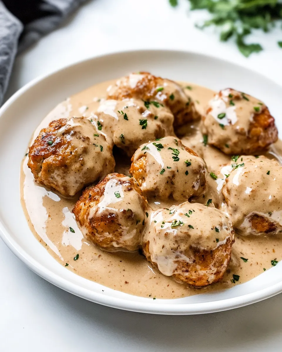Quick Ranch Chicken Meatballs shot