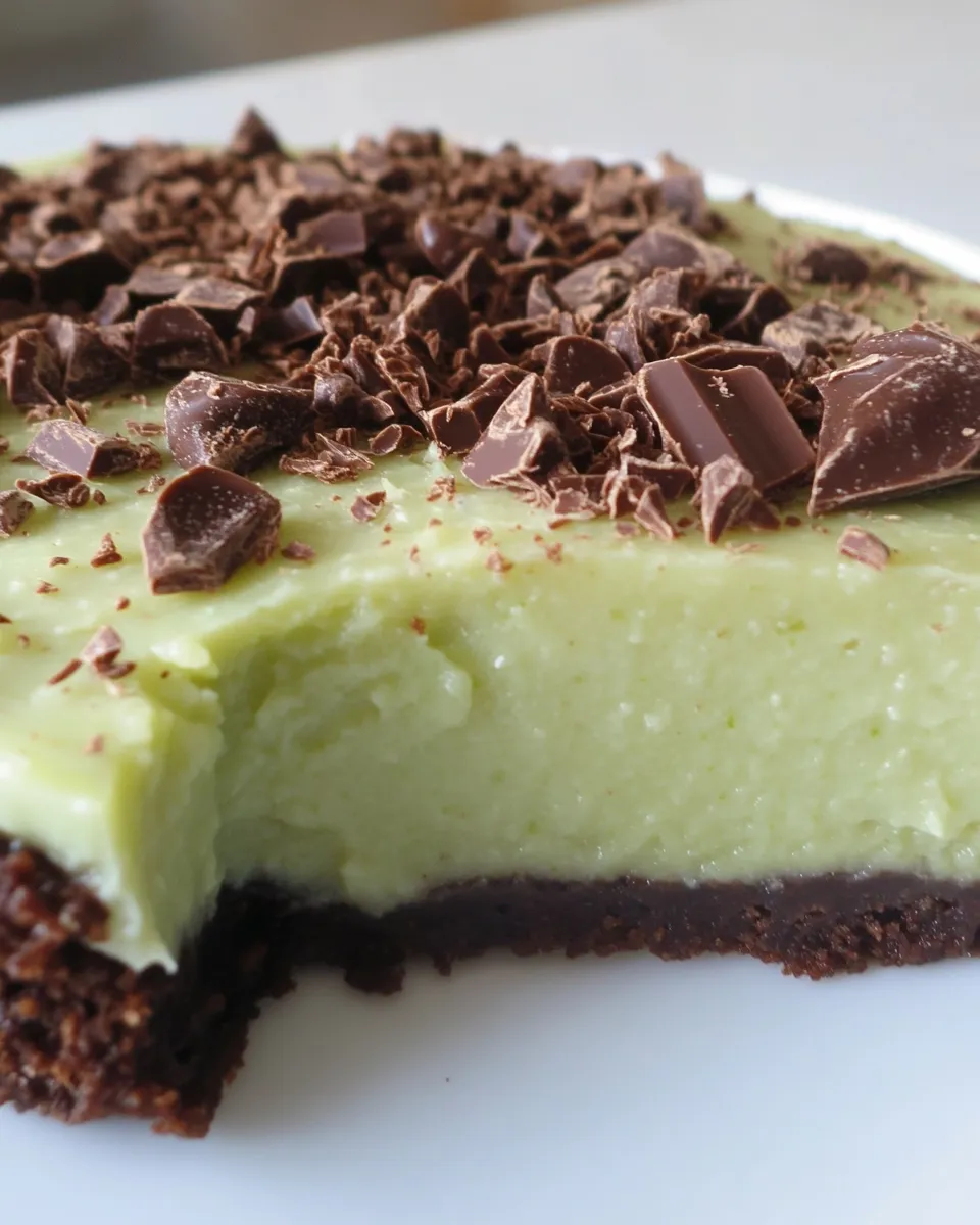Tasty Raw Chocolate-Coated Key Lime Pie shot