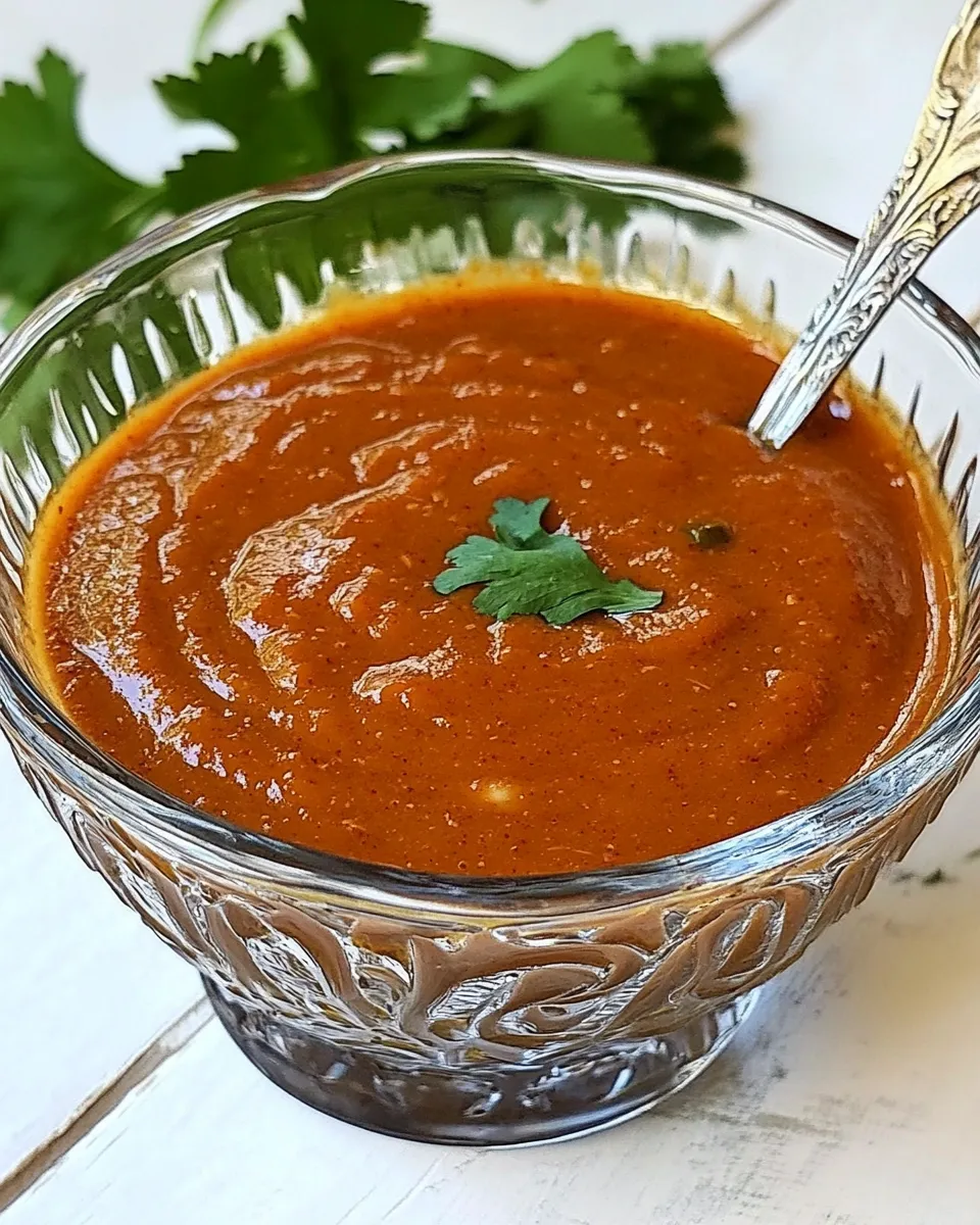 Classic Red Enchilada Sauce For All Your Latin Dishes image