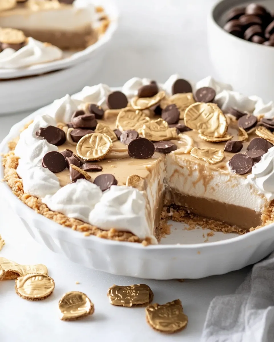 Easy Reeses Pie recipe photo