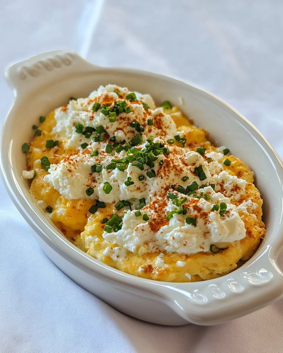 Delicious Ricotta Eggs dish photo