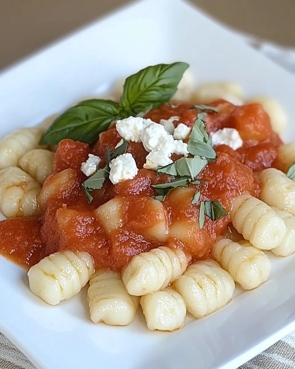 Classic Ricotta Gnocchi with Marinara image