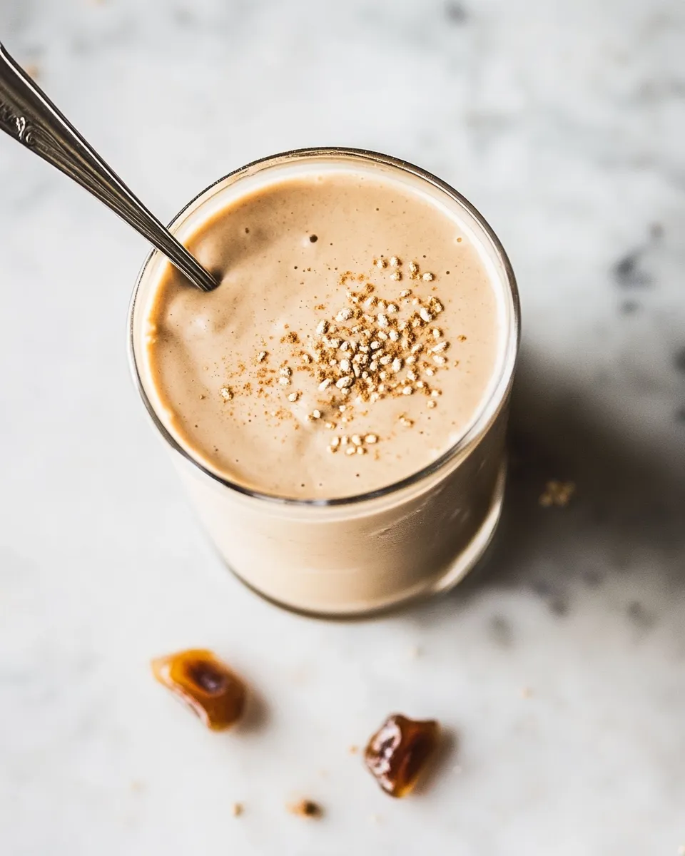 Healthy Ridiculously Good Tahini Date Shake with Coffee recipe photo