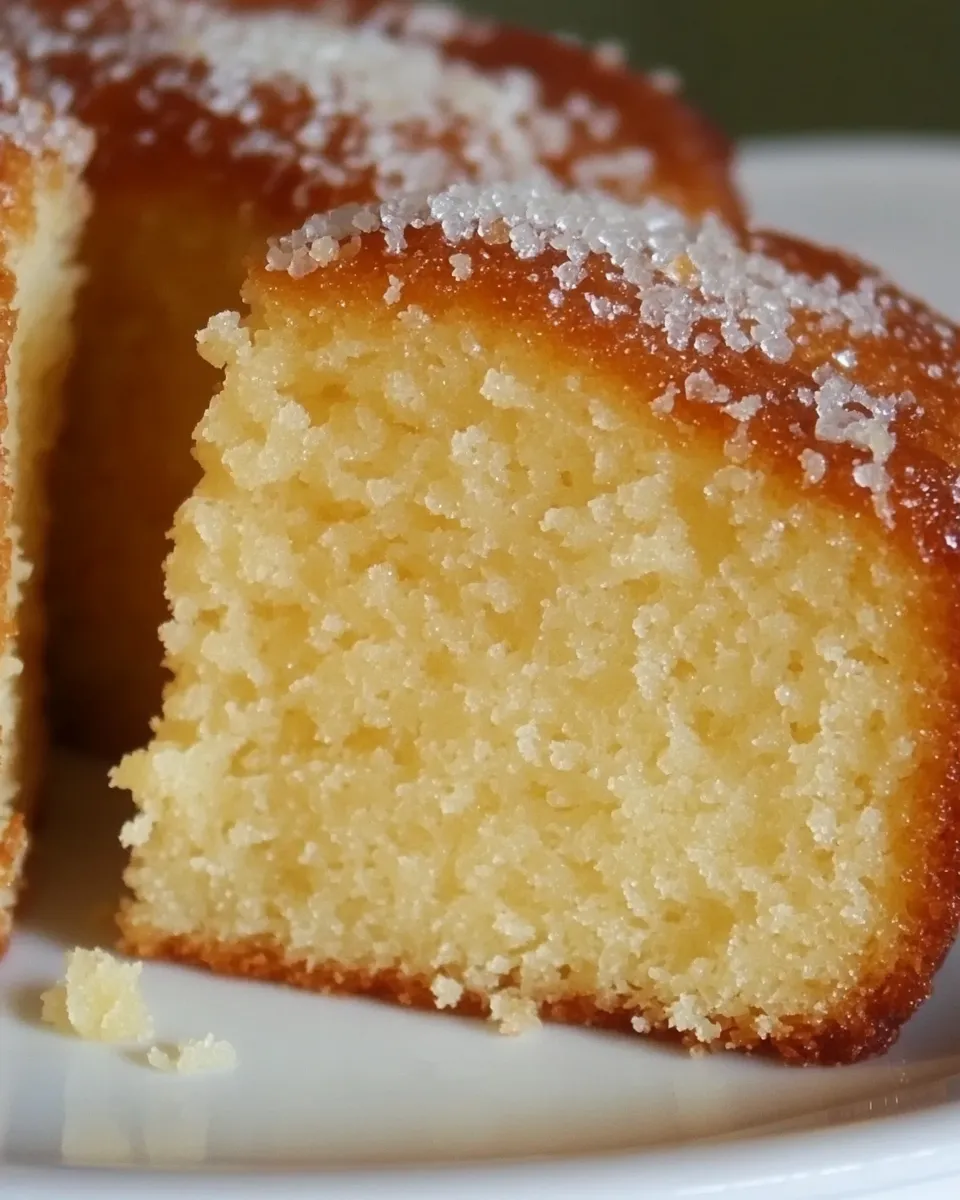 Homemade Ritz Carlton Lemon Pound Cake photo