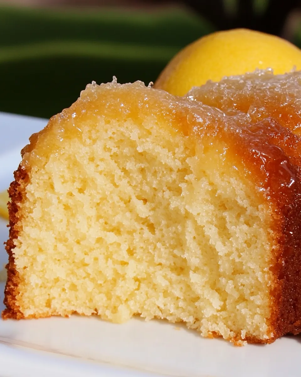 Easy Ritz Carlton Lemon Pound Cake recipe photo
