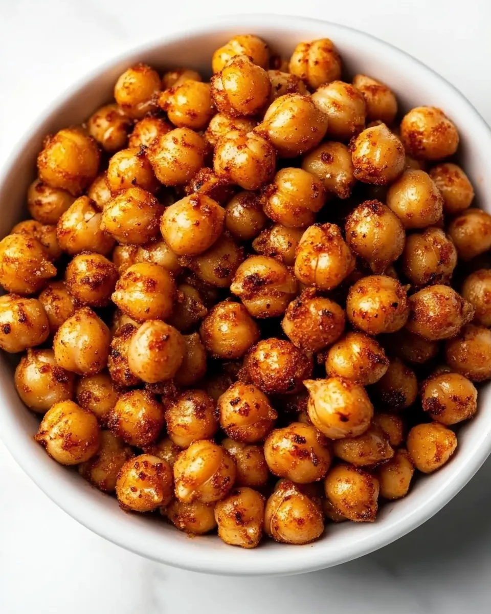 Savory Roasted Cajun Chickpeas dish photo