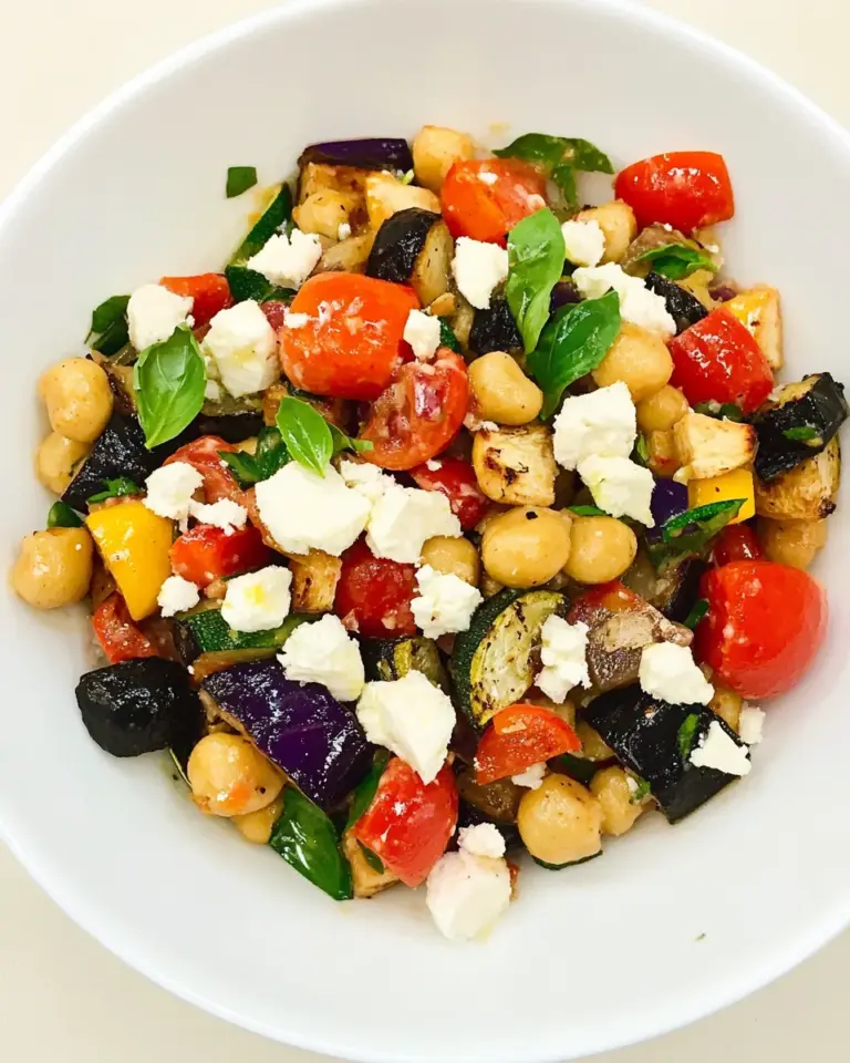 Homemade Roasted Vegetable Salad Recipe photo