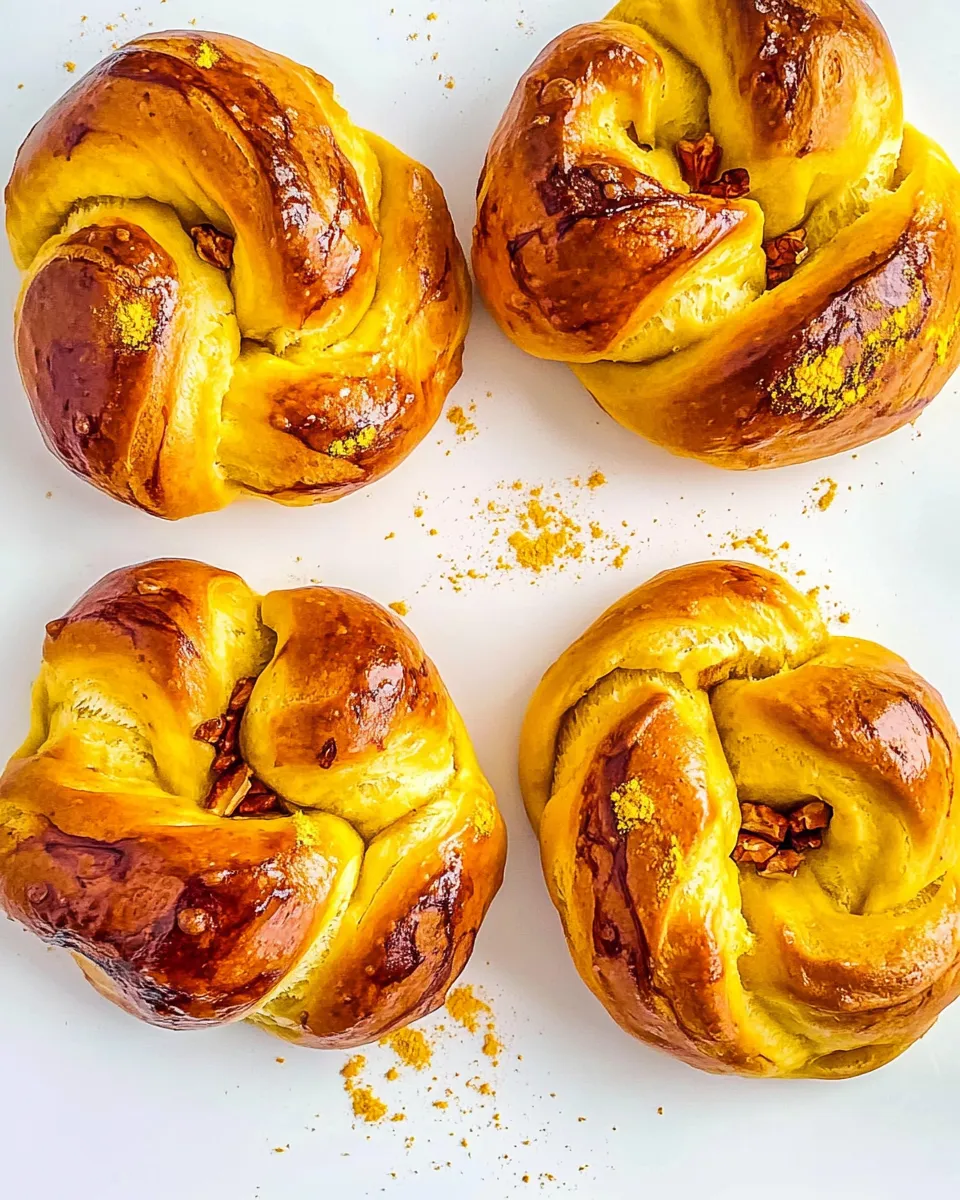 Easy Saffron Buns recipe photo