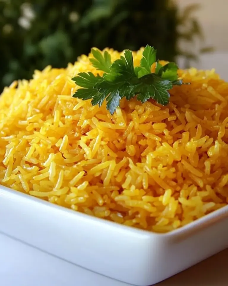 Homemade Saffron Rice Recipe photo
