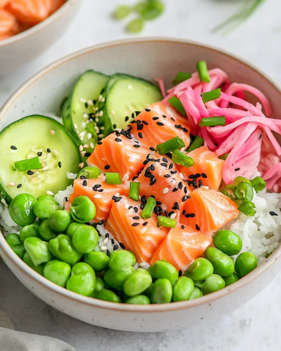 Easy Salmon Bowl Recipe image