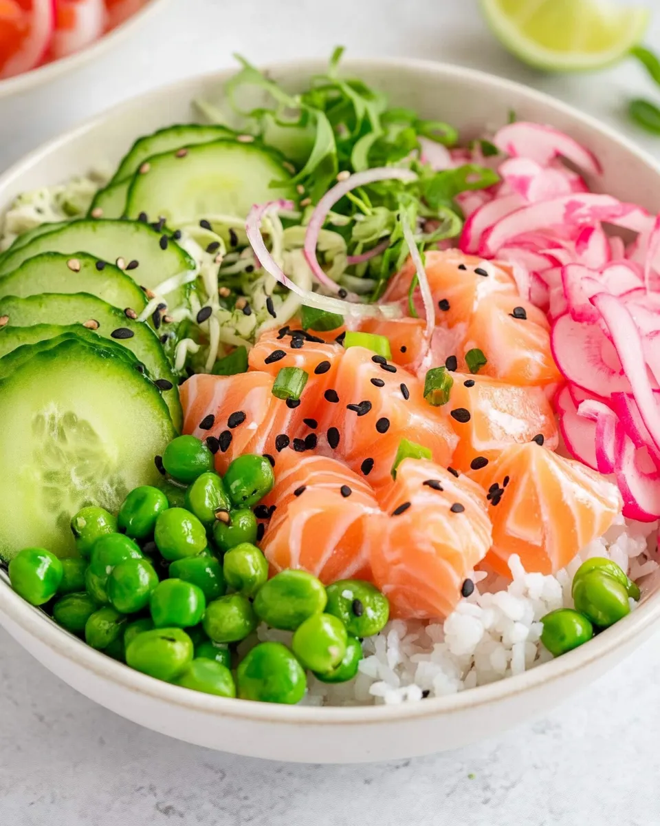 Quick Salmon Bowl Recipe recipe image
