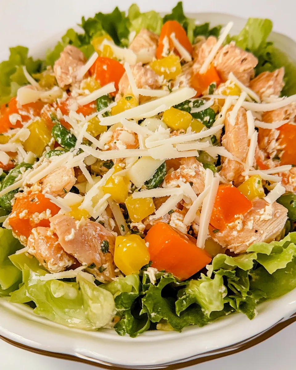 Delicious Salpico de Frango (Brazilian Chicken Salad) shot