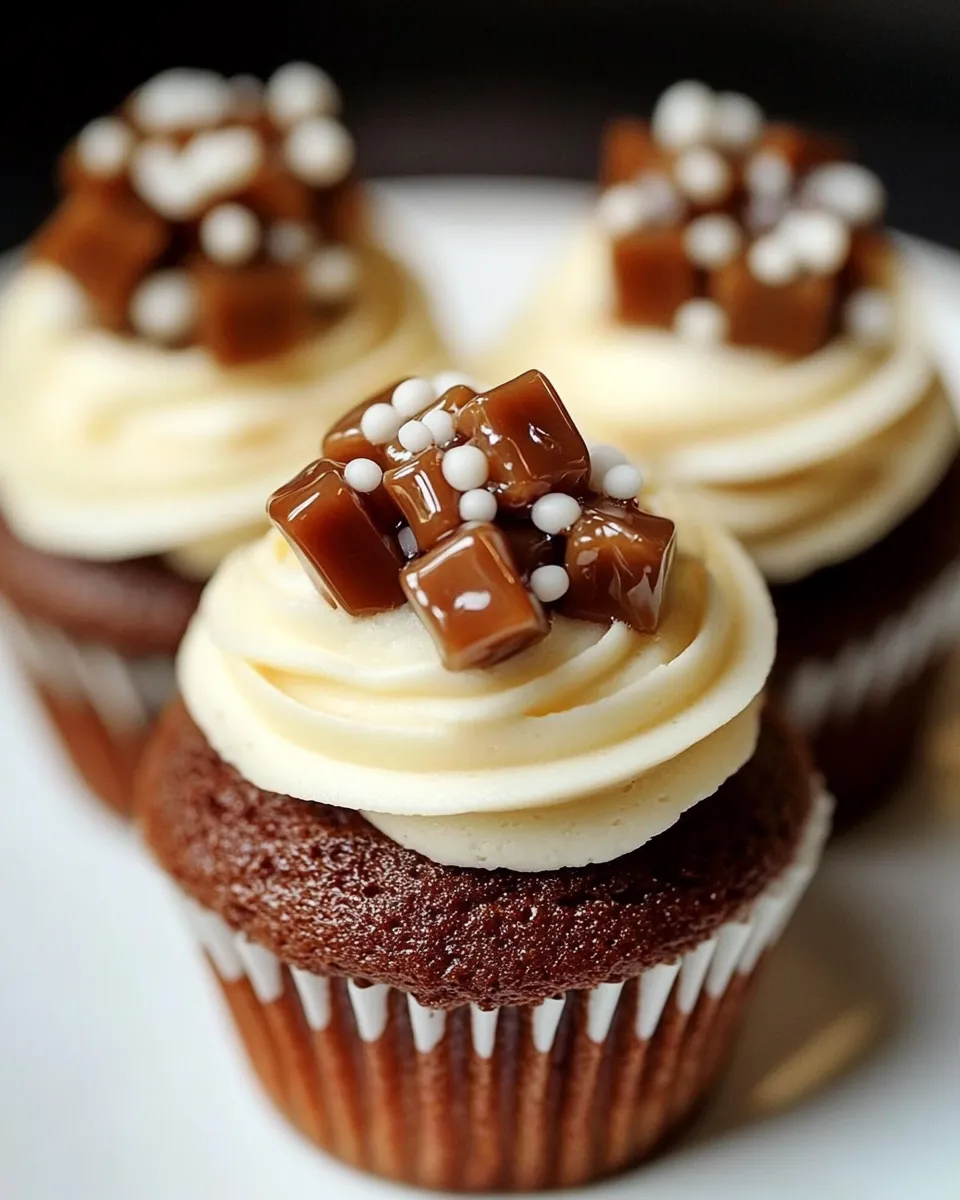 Homemade Salted Caramel Cupcakes photo