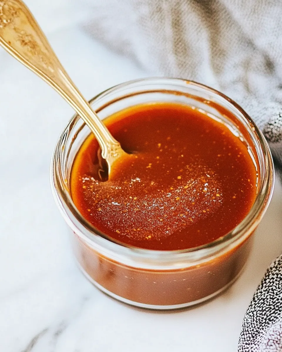 Classic Salted Caramel Sauce Recipe image