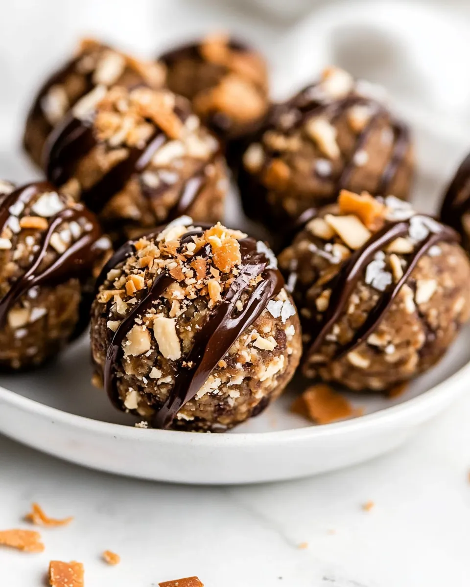 Quick Samoa Cookie Protein Balls recipe photo