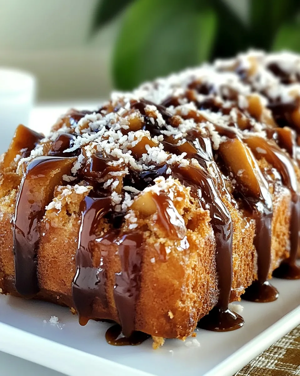 Homemade Samoa Pull-Apart Bread photo