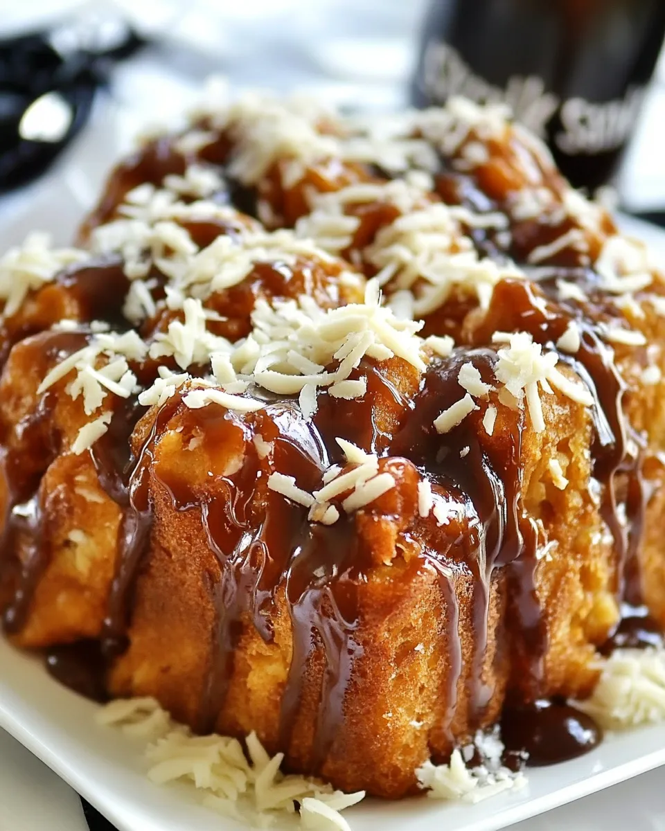 Tasty Samoa Pull-Apart Bread shot