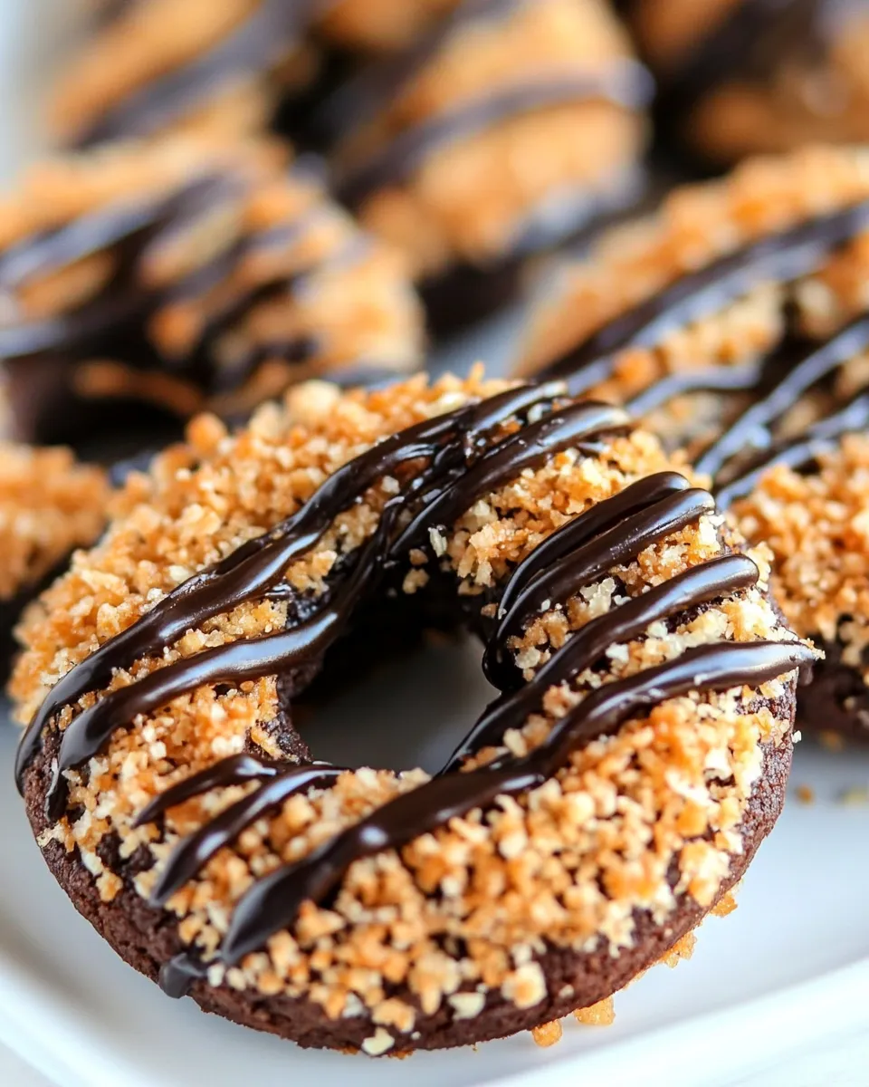 Classic Samoas Cookies or Caramel deLites Recipe image