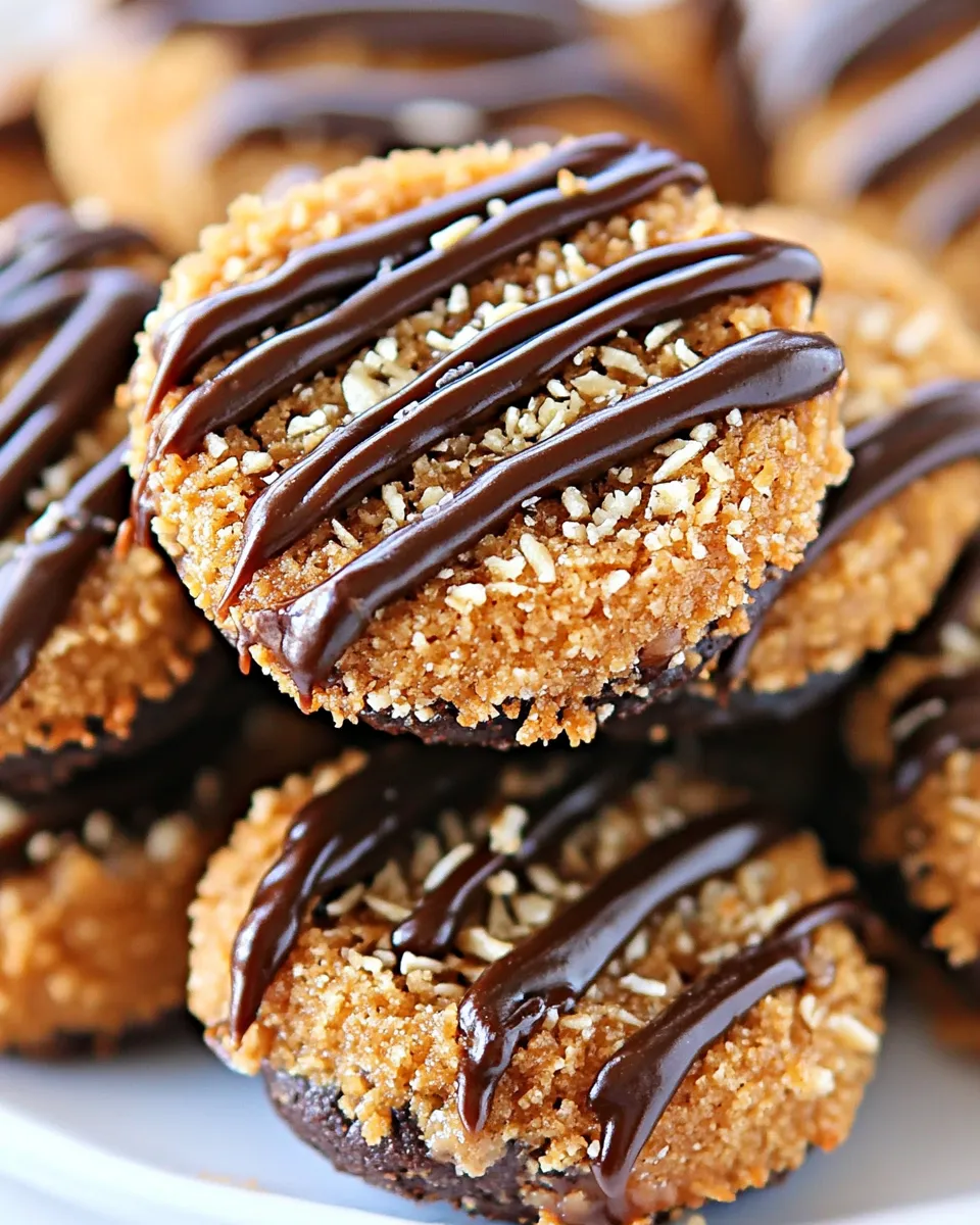 Delicious Samoas Cookies or Caramel deLites Recipe dish photo