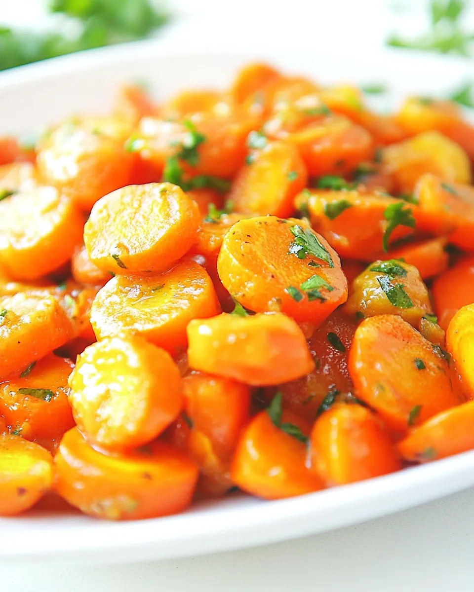 Classic Sauted Carrots shot