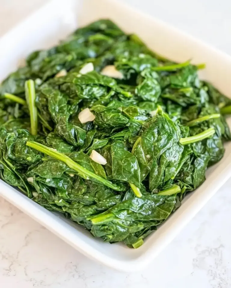 Easy Sauteed Spinach photo