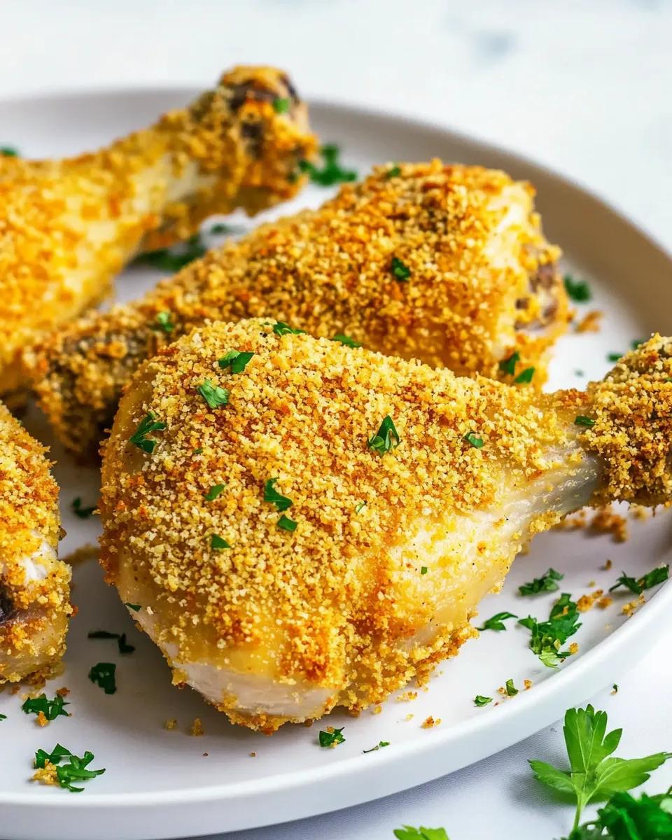 Healthy Shake and Bake Chicken shot