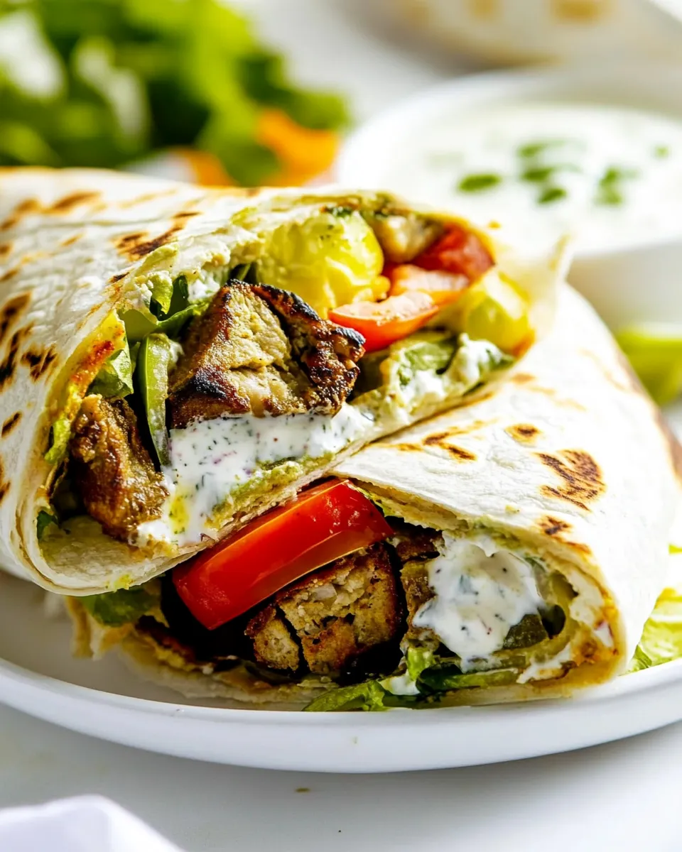 Easy Shawarma Recipe Plates, Wraps, and Bowls shot