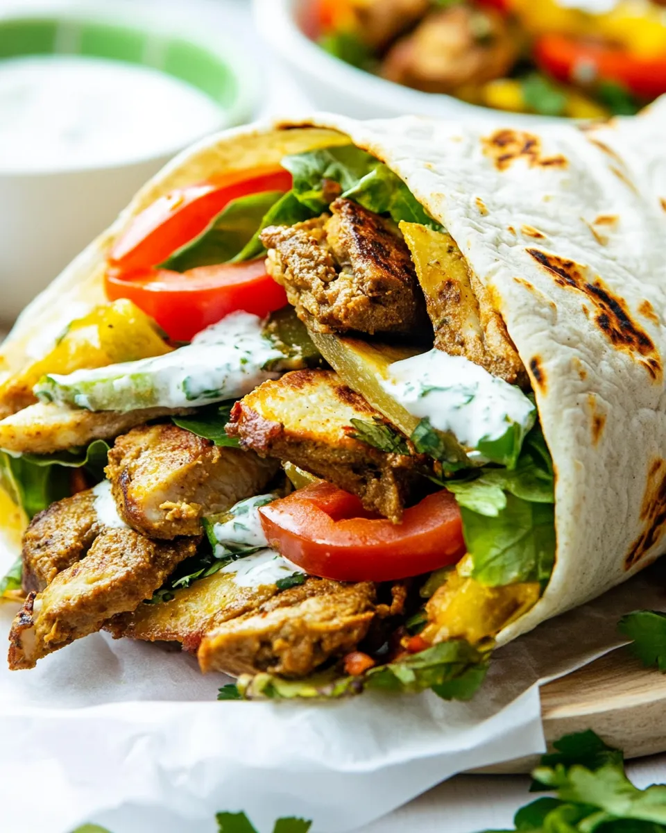 Delicious Shawarma Recipe Plates, Wraps, and Bowls recipe photo