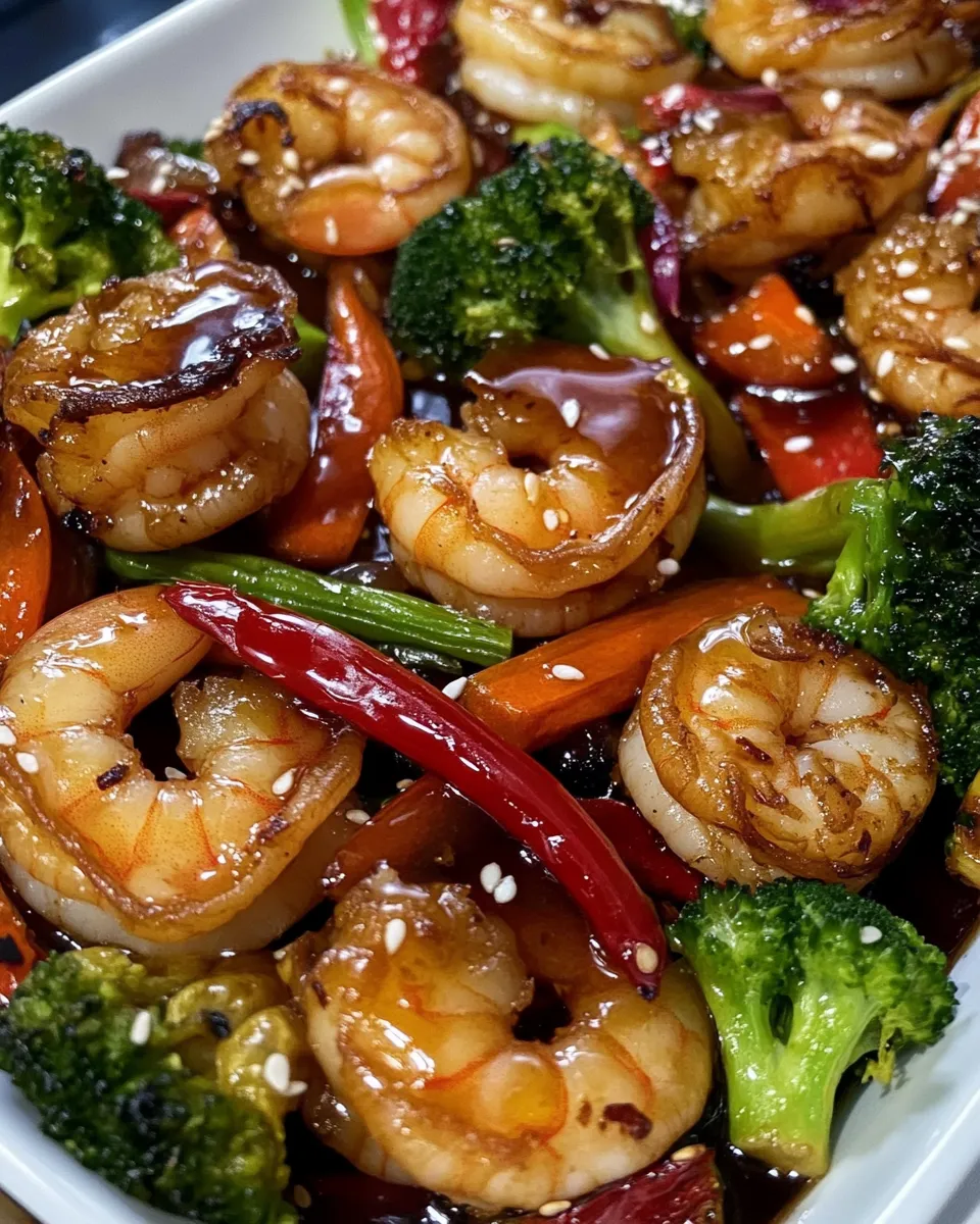 Easy Sheet Pan Honey Garlic Shrimp and Veggies photo