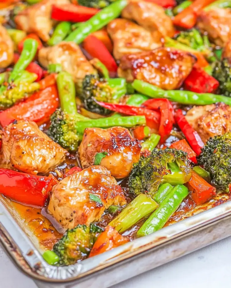 Easy Sheet Pan Teriyaki Chicken and Vegetables photo