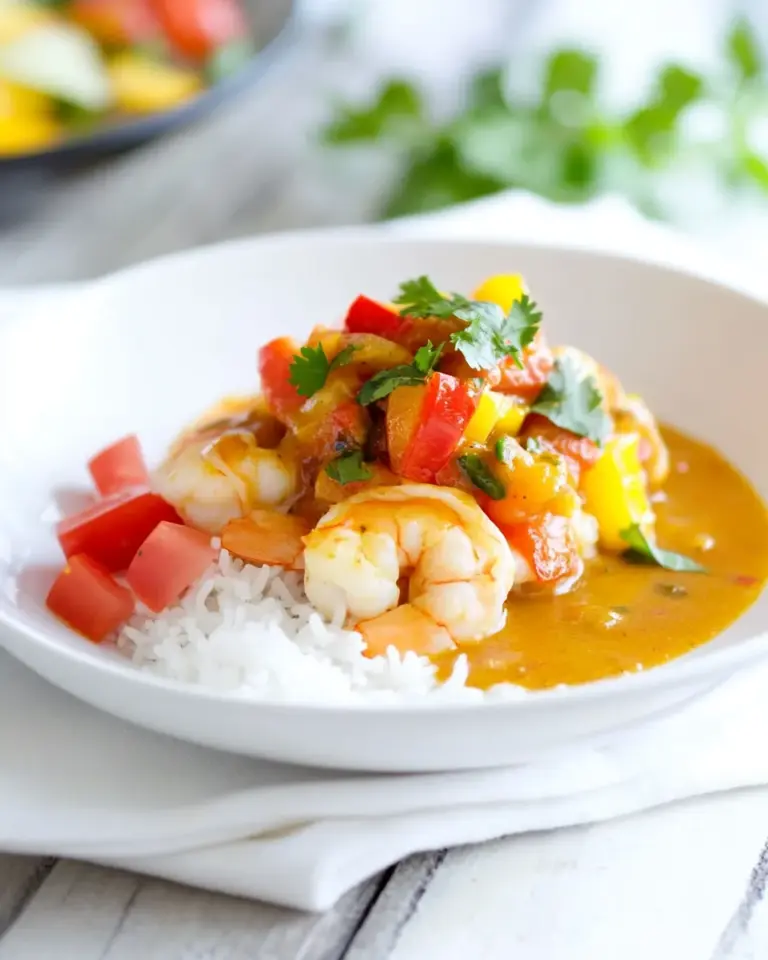 Homemade Shrimp with Coconut Sauce (Camarones con Coco) photo
