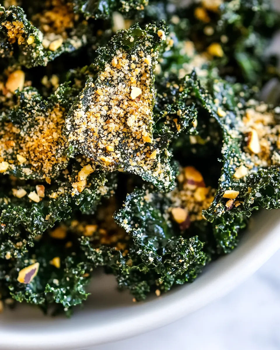 Sweet Side Dish Sundays: Parmesan Pistachio Kale Chips. image