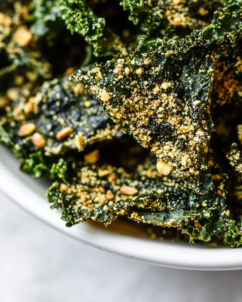 Homemade Side Dish Sundays: Parmesan Pistachio Kale Chips. picture