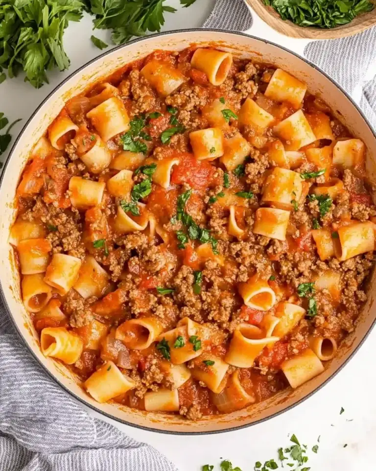 Easy Simple Ground Beef Pasta Skillet photo