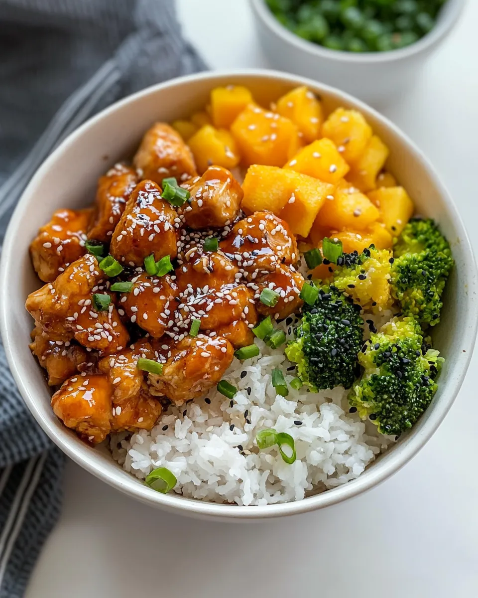 Delicious Simple Teriyaki Bowl with Chicken recipe photo