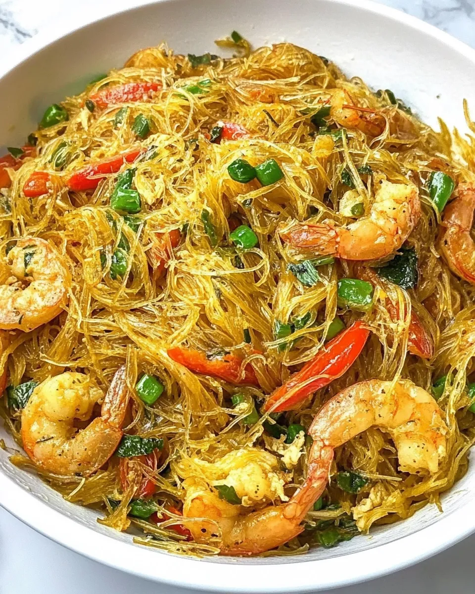 Homemade Singapore Noodles photo