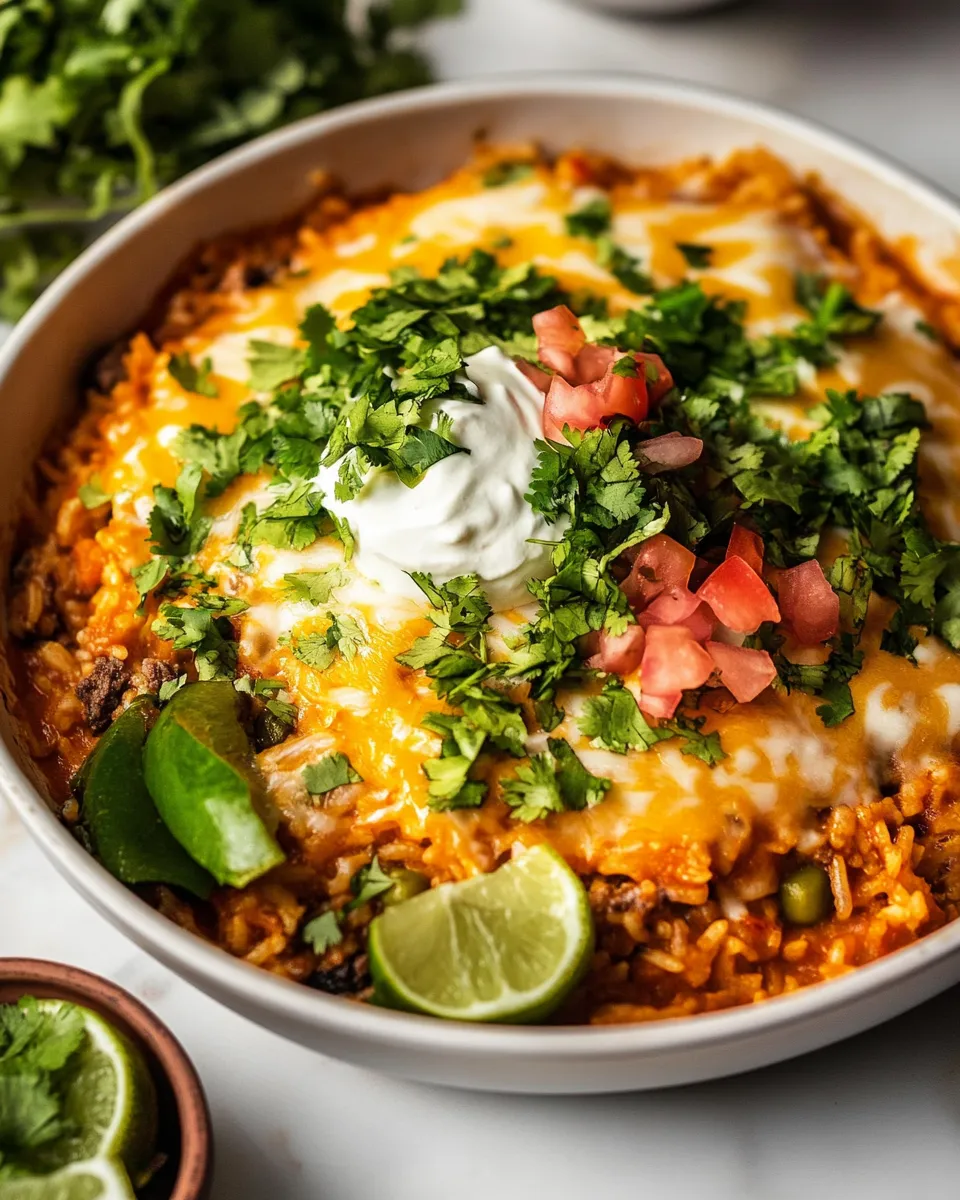 Fresh Skillet Mexican Beef and Rice. photo