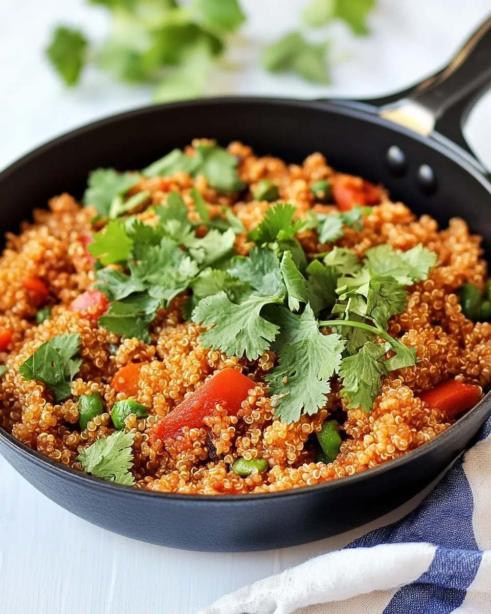Homemade Skillet Spanish Quinoa photo