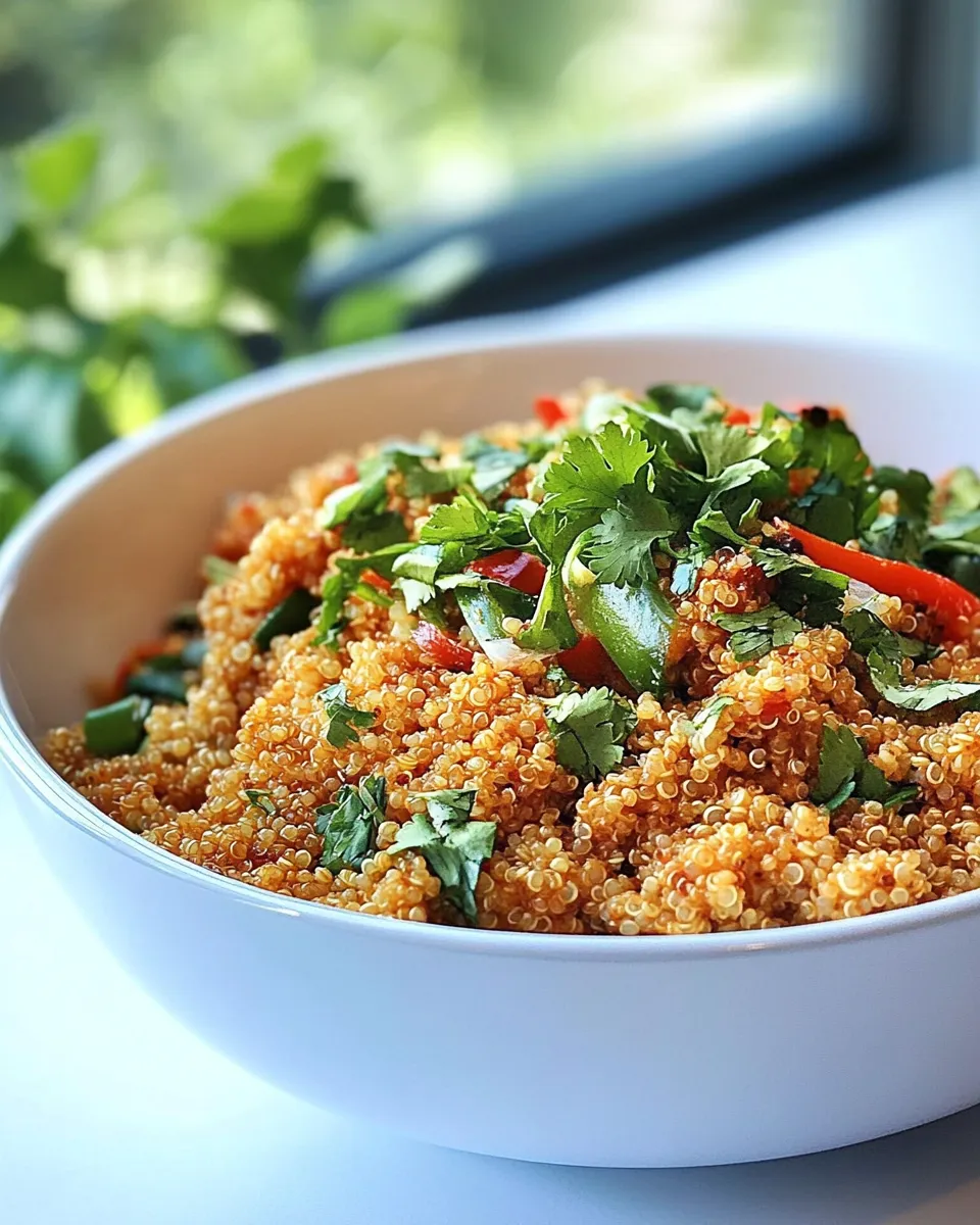 Easy Skillet Spanish Quinoa recipe photo