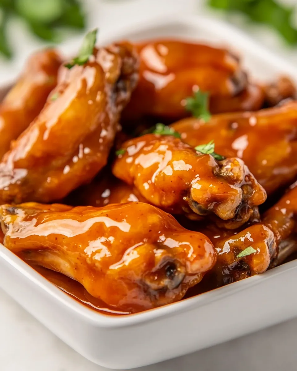 Delicious Skinny Ms. Wing Sauce shot