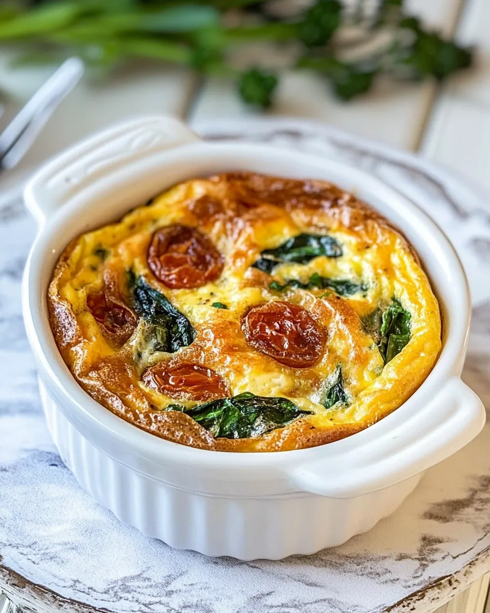 Delicious Skinny Protein Breakfast Frittata recipe photo