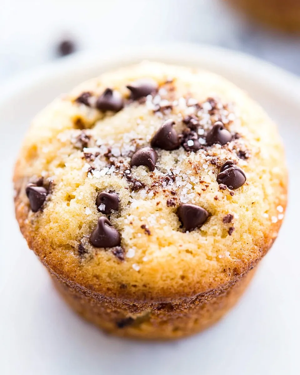 Delicious Skinny Vegan Chocolate Chip Muffins image