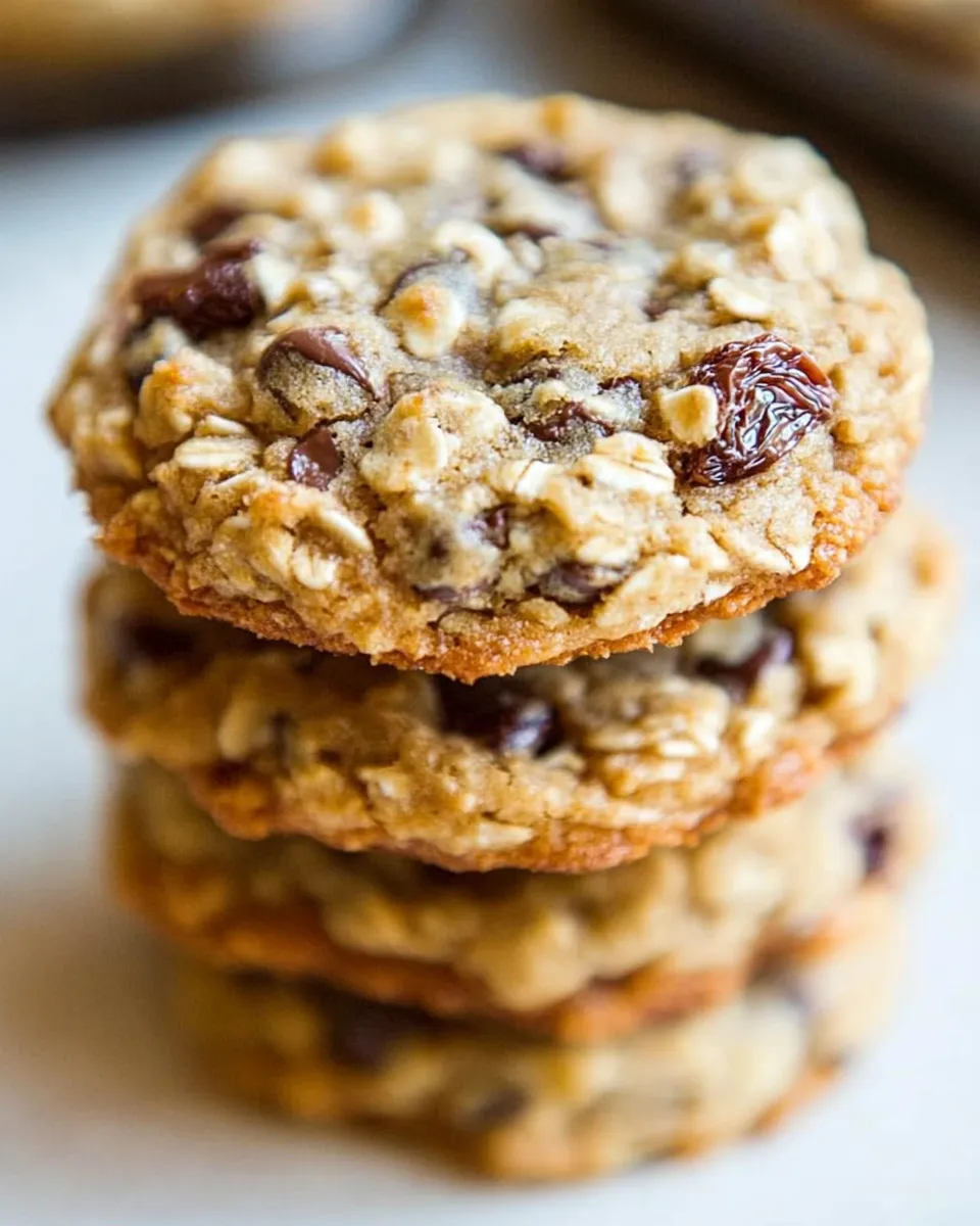 Homemade Slice-and-Bake Oatmeal Raisin Chocolate Chip Cookies photo