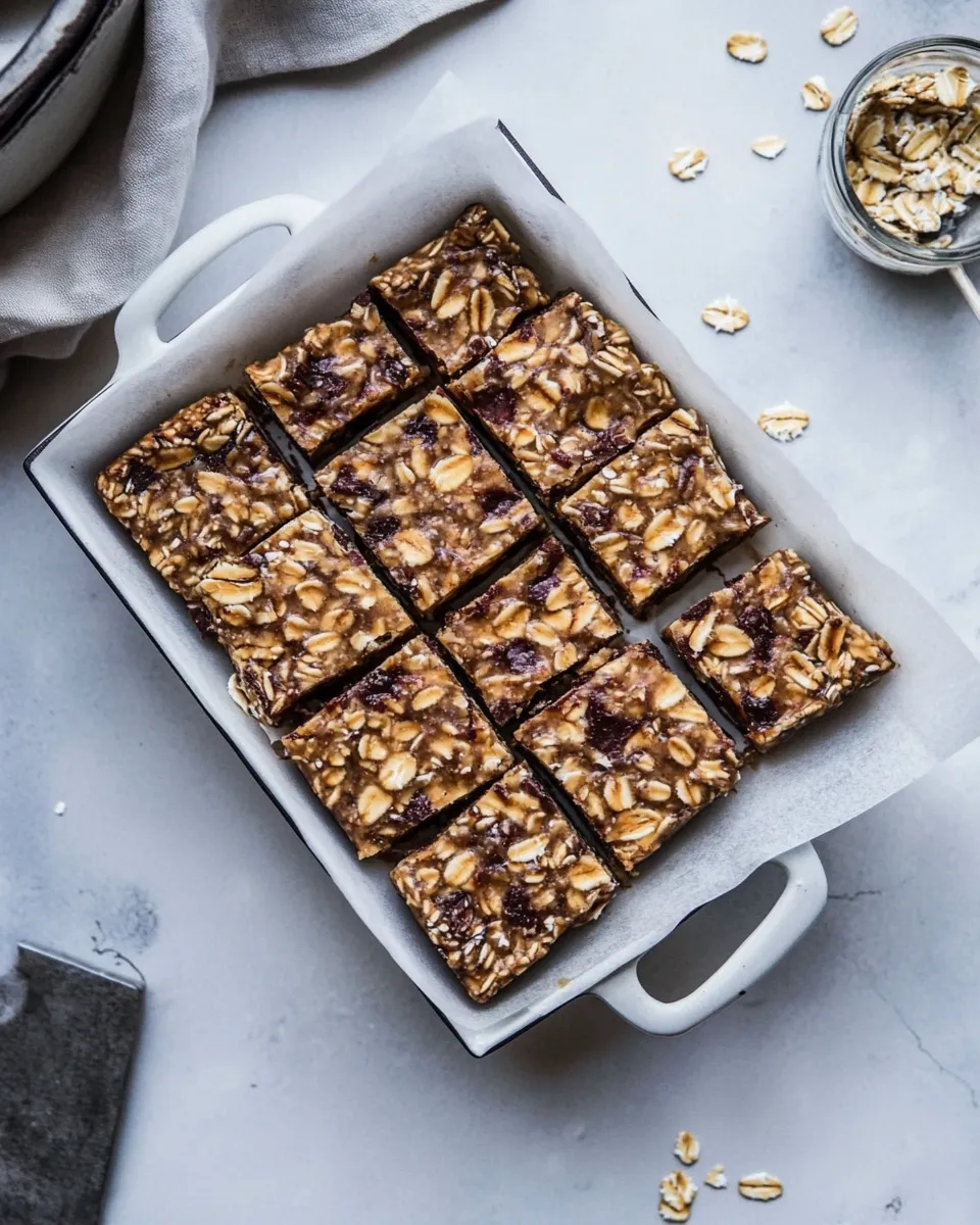Homemade Slow-Cooker Steel-Cut Oats Energy Bars photo